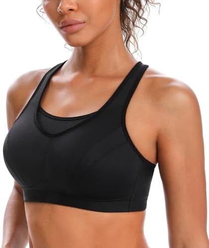High Impact Sports Bra for Women Bounce Control