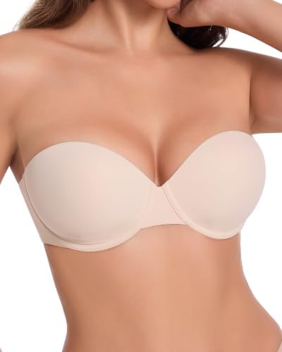Women's Strapless Bras Anti-Slip Support Lightweight