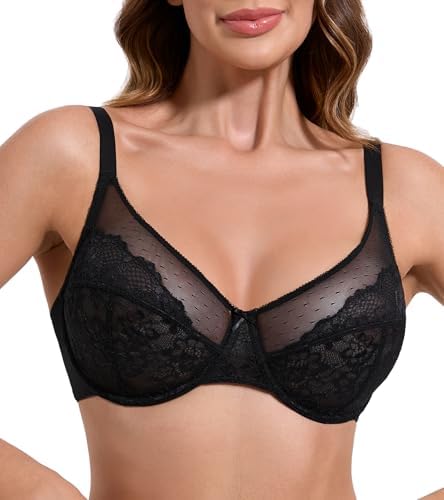 Women's Unlined Minimizer Bra Full Coverage